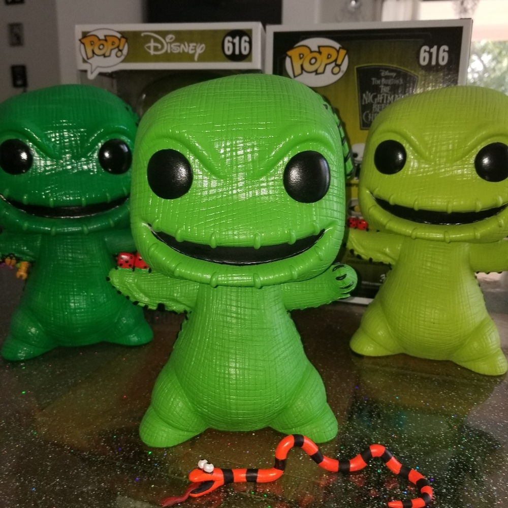 Custom 10 inch oogie boogie funko pop sdcc style